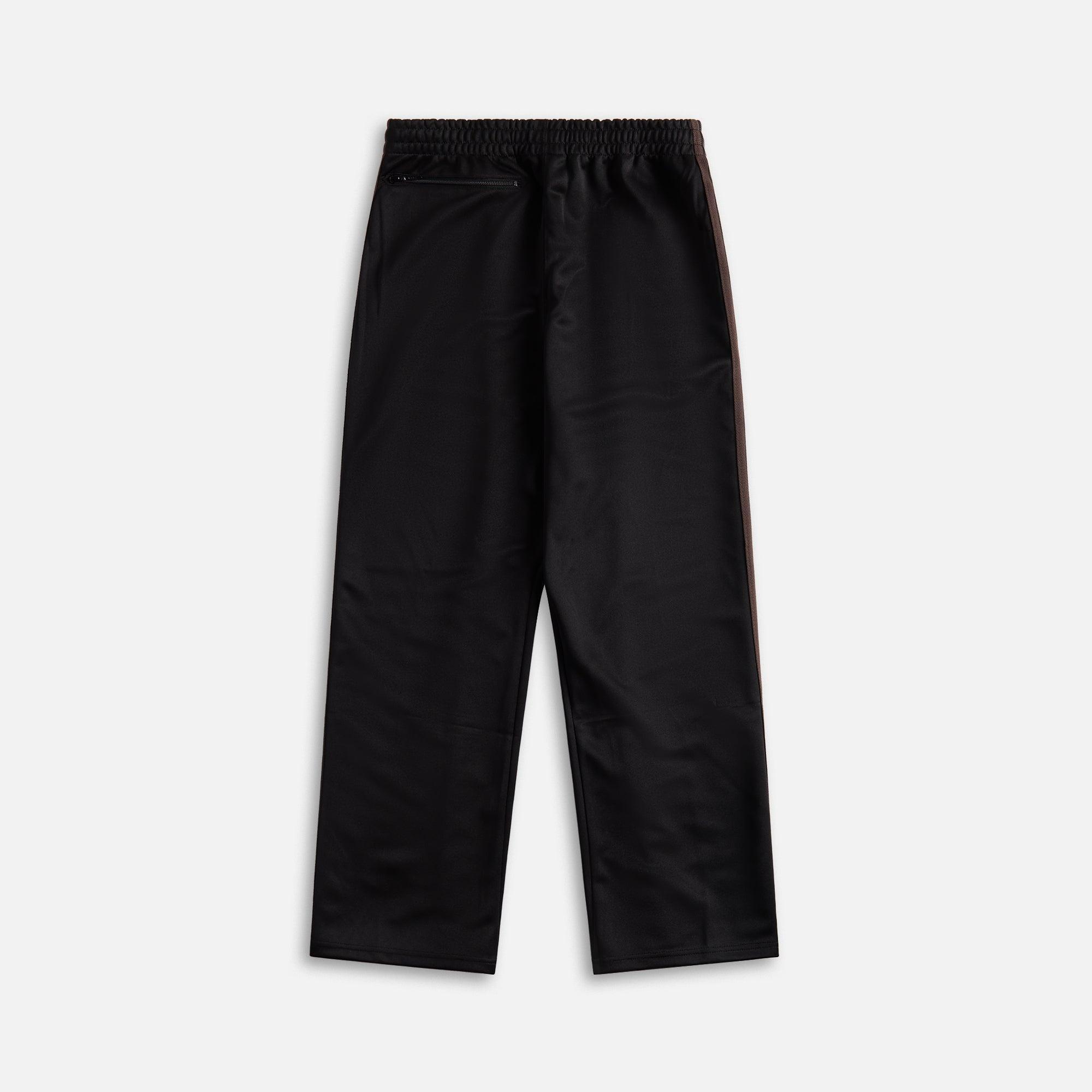 Needles Poly Smooth Track Pant - Black Male Product Image