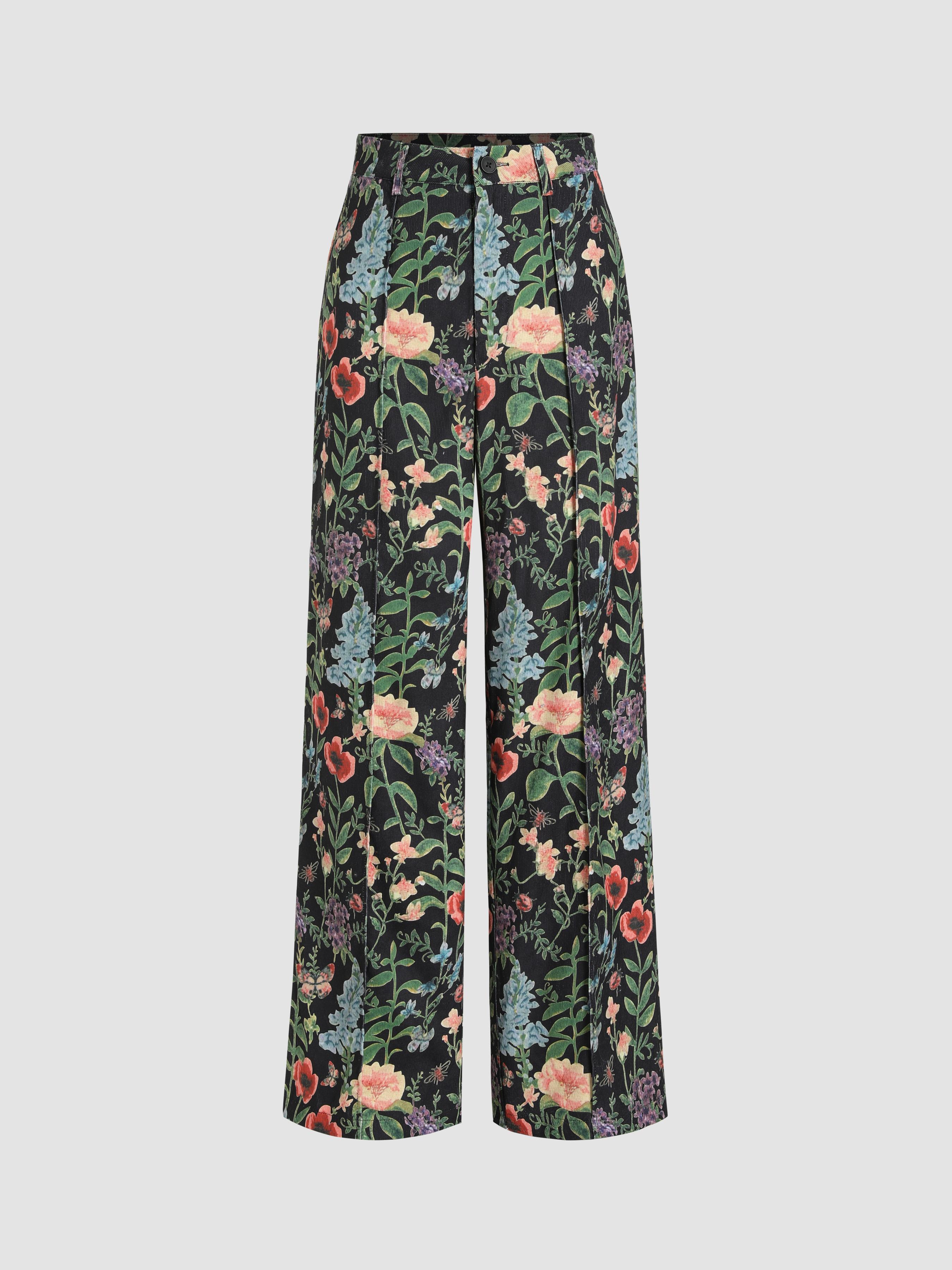 Floral Print Long Trousers product image