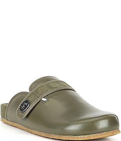 COACH Mens Blake Slip On Leather Clogs Product Image