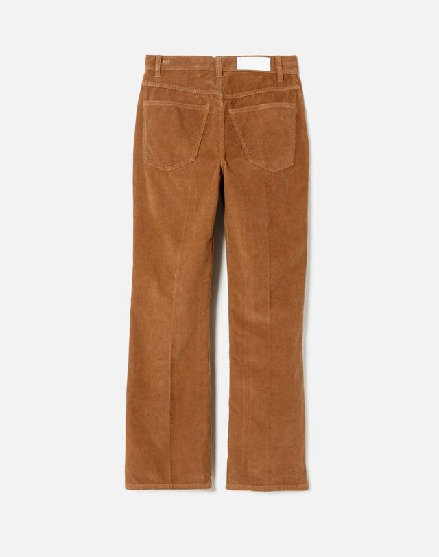 70s Corduroy Loose Flare - Tan Cord Female Product Image