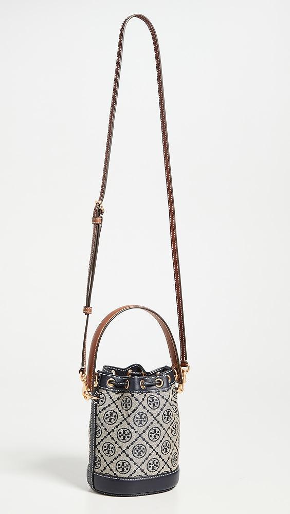 Tory Burch Mini T Monogram Jacquard Bucket Bag | Shopbop Product Image