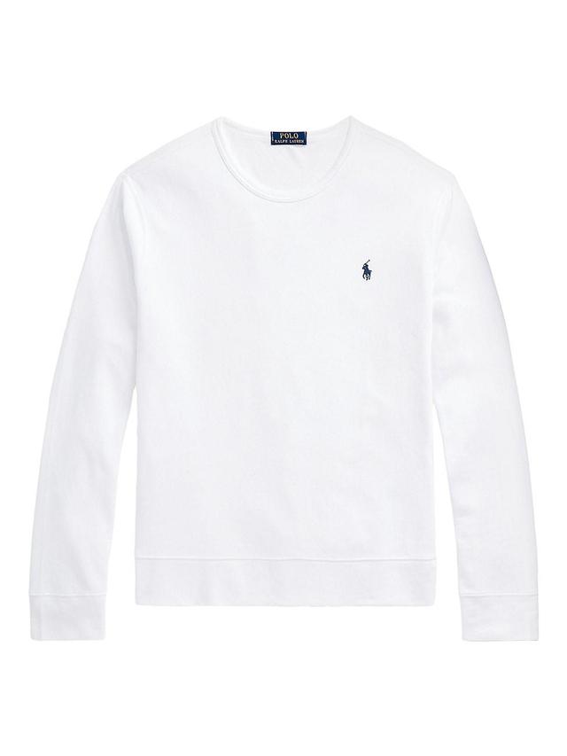 Mens Cotton Crewneck Sweater Product Image