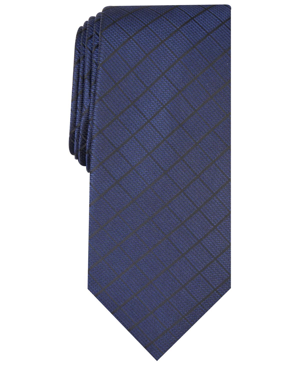 Men's Slim Grid Tie, Created for Macy's  Product Image