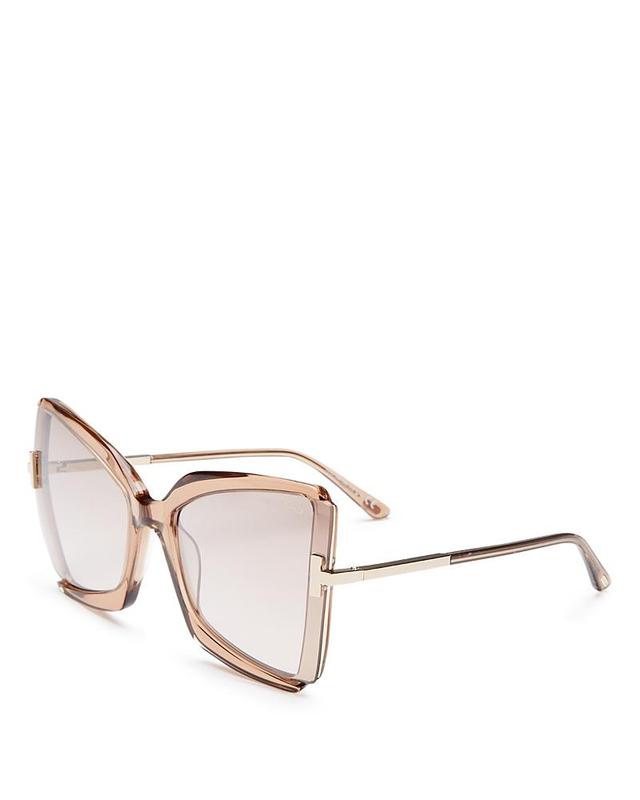 TOM FORD Womens Gia 63mm Butterfly Sunglasses Product Image