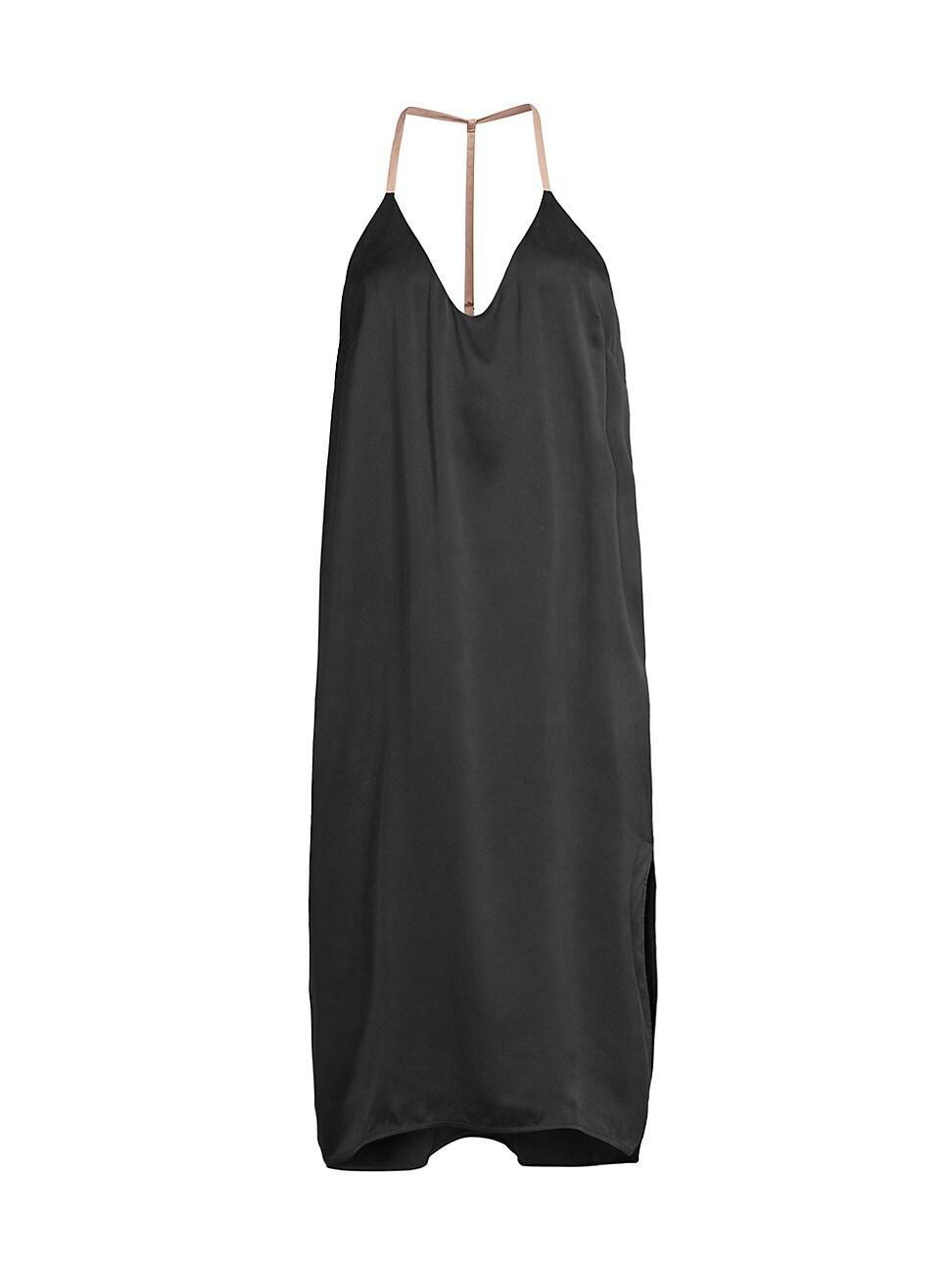 Womens Washable Silk Slip Dress Product Image