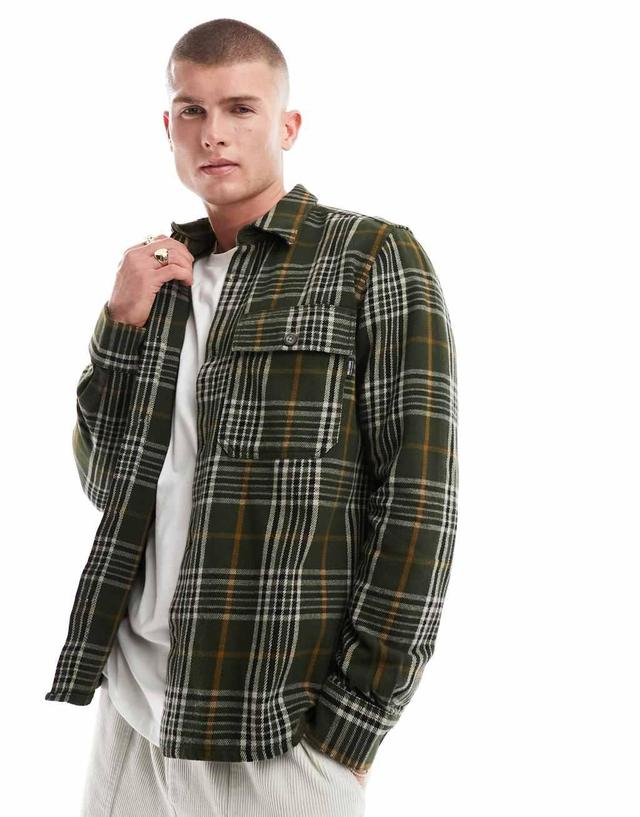 Only & Sons flannel check overshirt Product Image