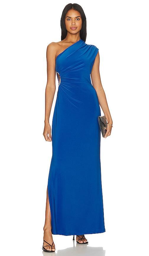 One Shoulder Cut Out Gown Product Image