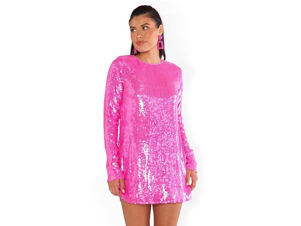 Show Me Your Mumu Maddison Mini Dress (Bright Sequins) Women's Dress Product Image