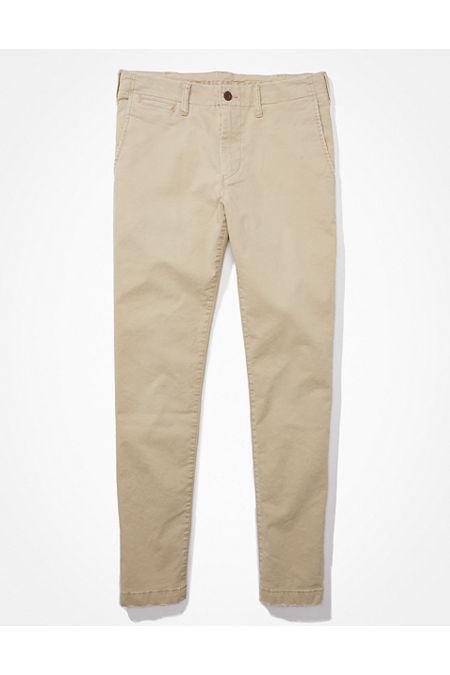 AE Flex Athletic Skinny Lived-In Khaki Pant Mens Product Image