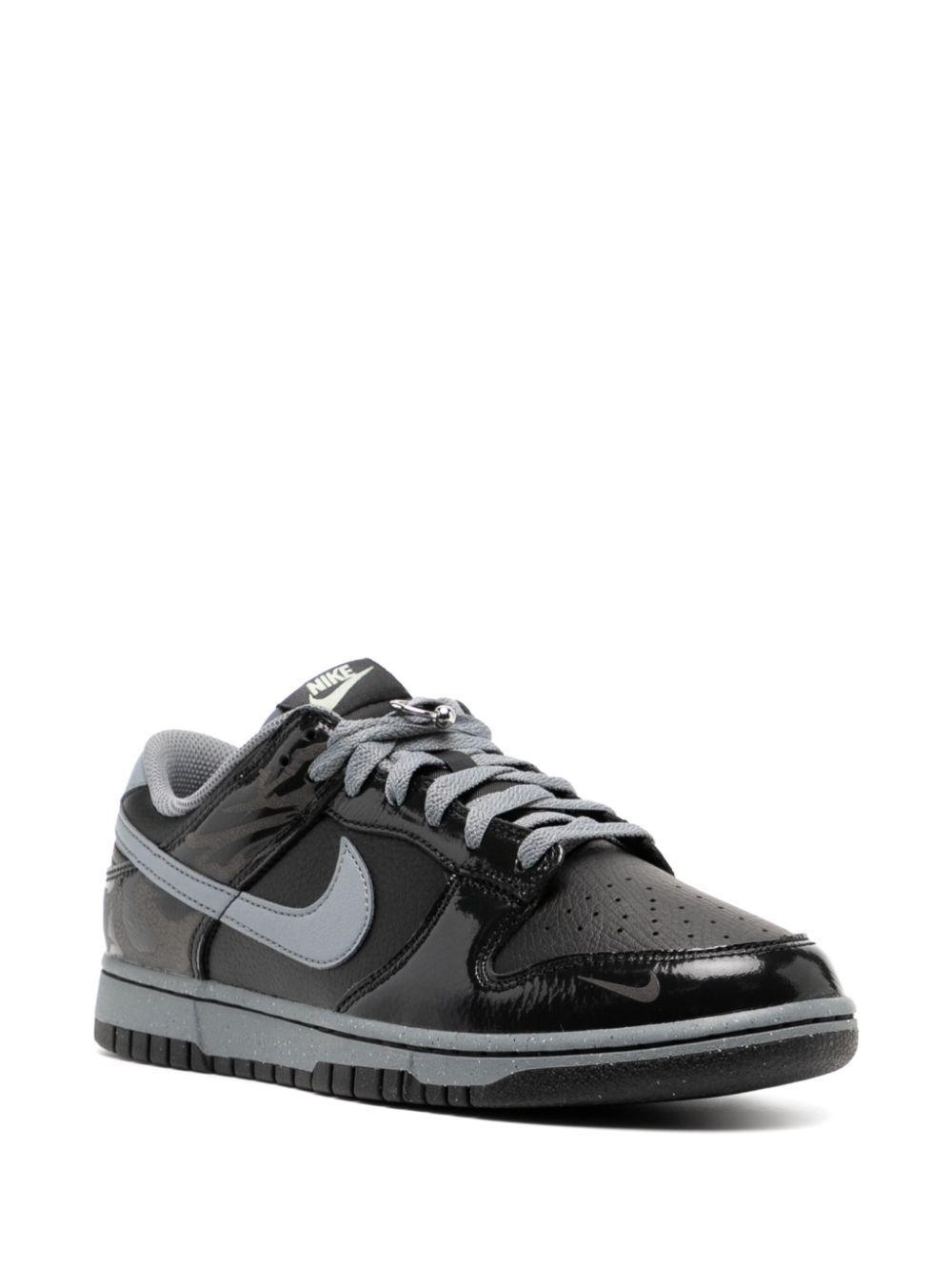 NIKE Dunk Low Retro Qs Sneakers In 001 Black Product Image