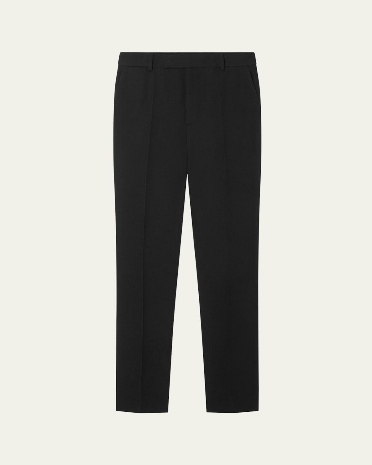 Mens Grain de Poudre Wool Trousers Product Image