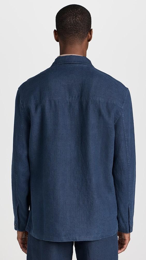 Club Monaco Linen Cpo Shirt Jacket | Shopbop Product Image