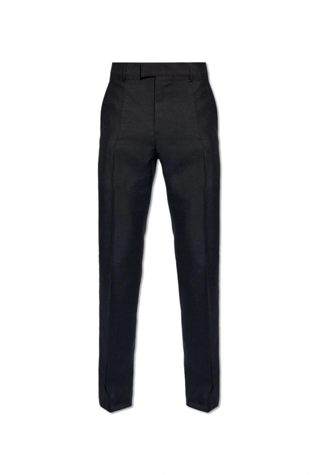 Ami Pleat Front Trousers In Black Product Image