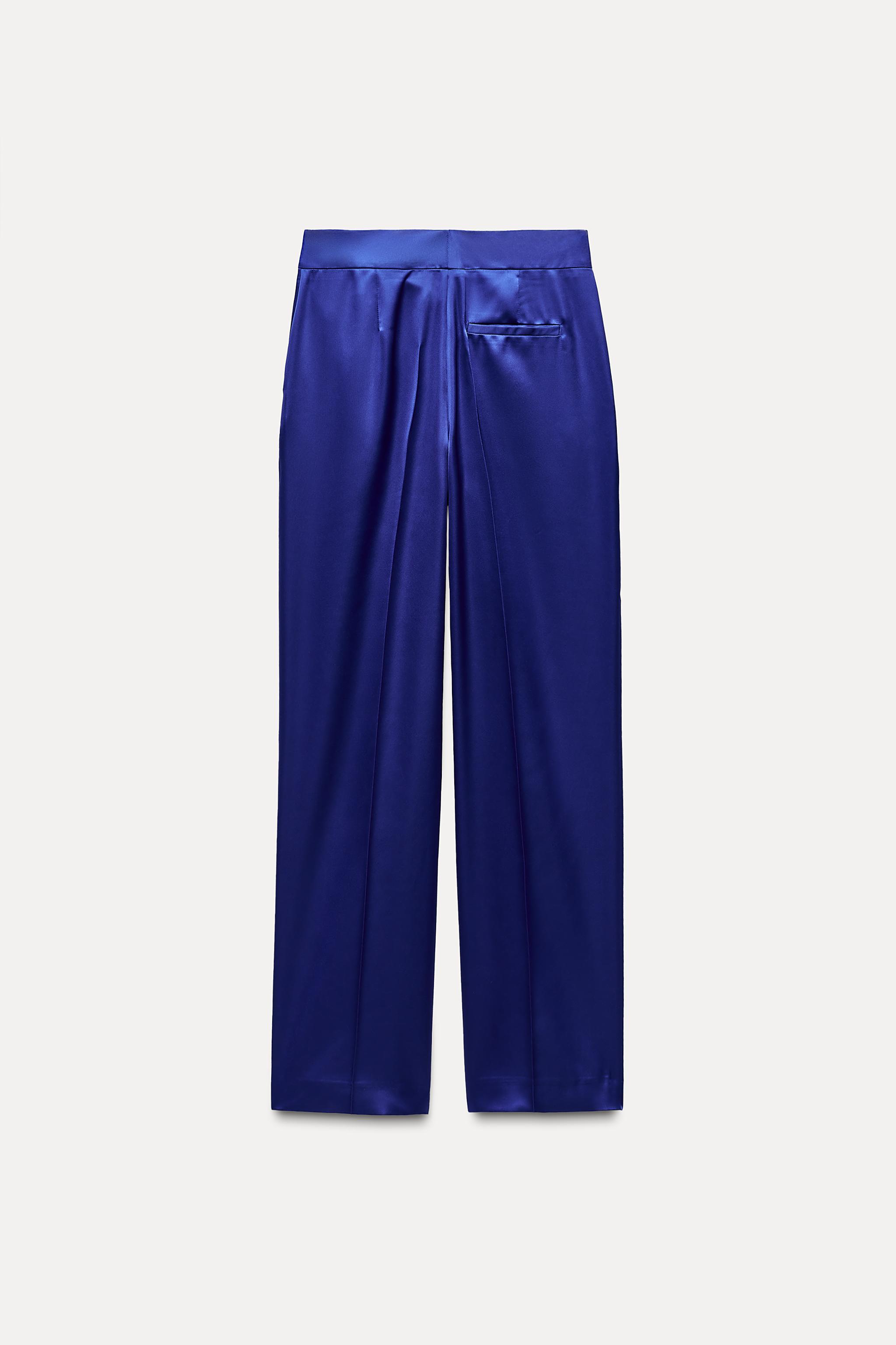 SATIN EFFECT PANTS Product Image