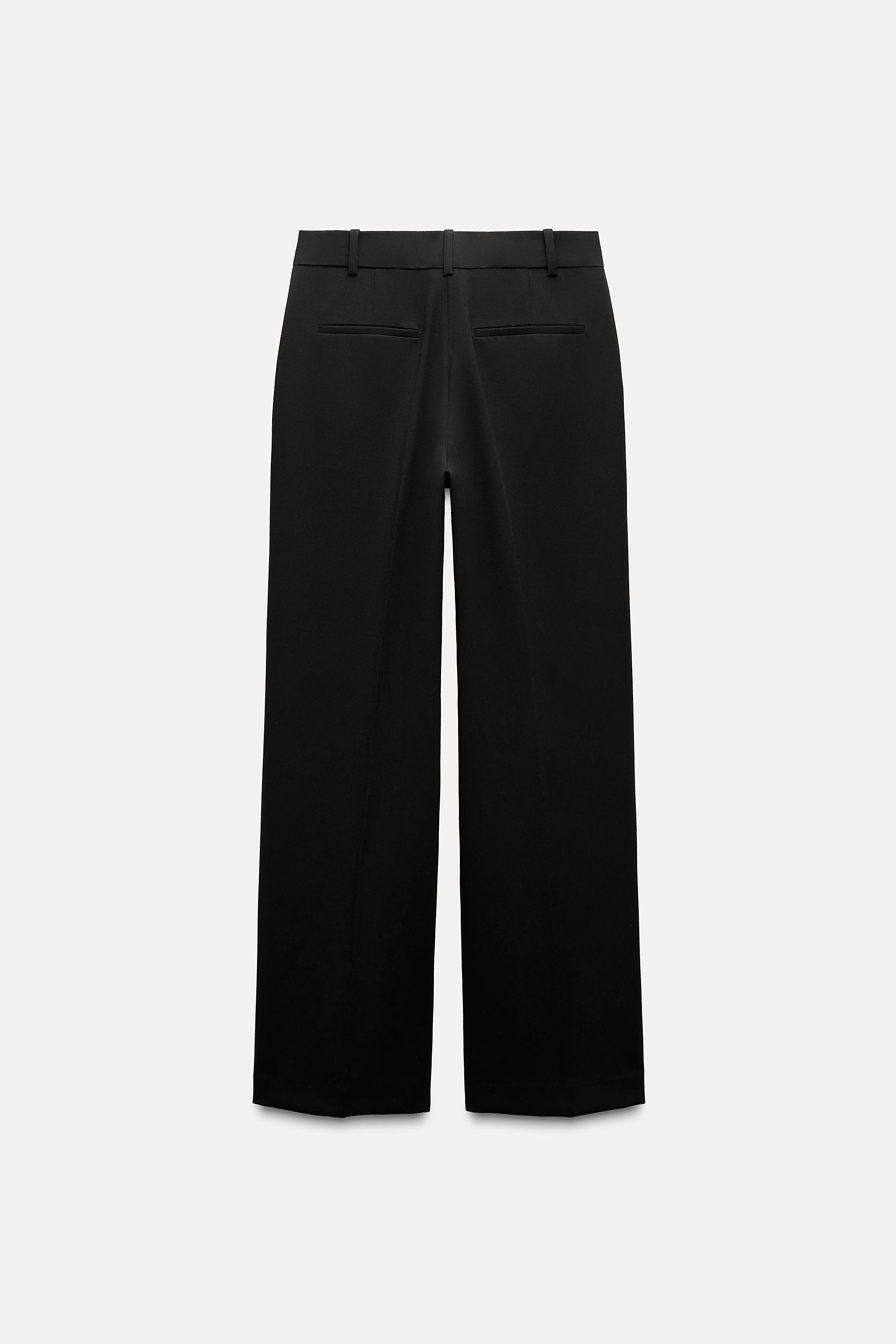 STRAIGHT CUT PLEATED PANTS Product Image