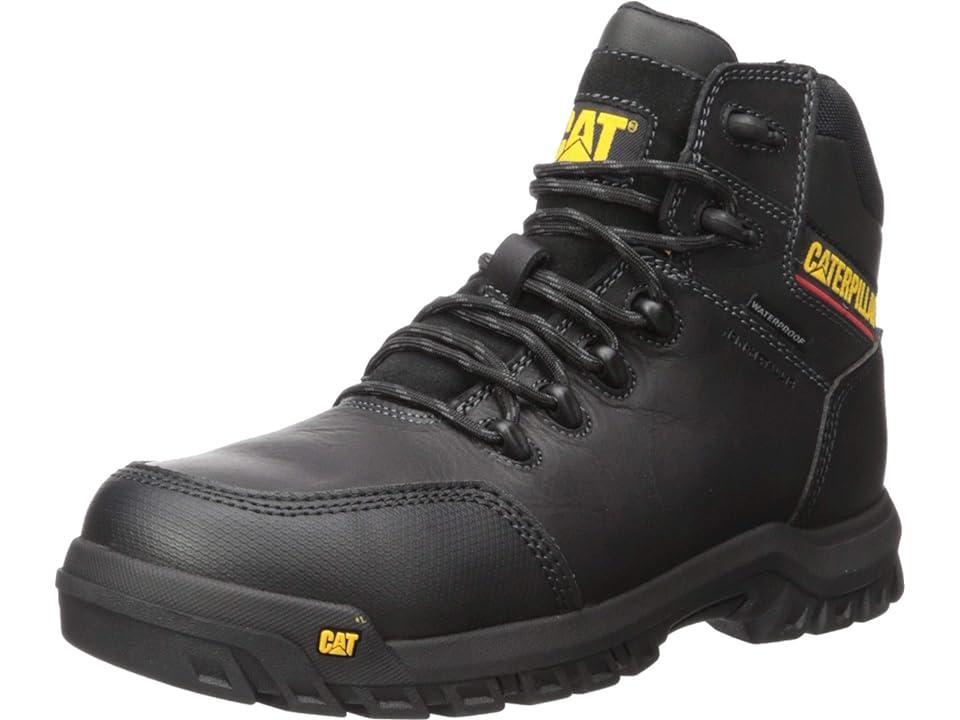 Caterpillar Resorption Waterproof Composite Toe Full Grain Leather) Men's Work Boots Product Image