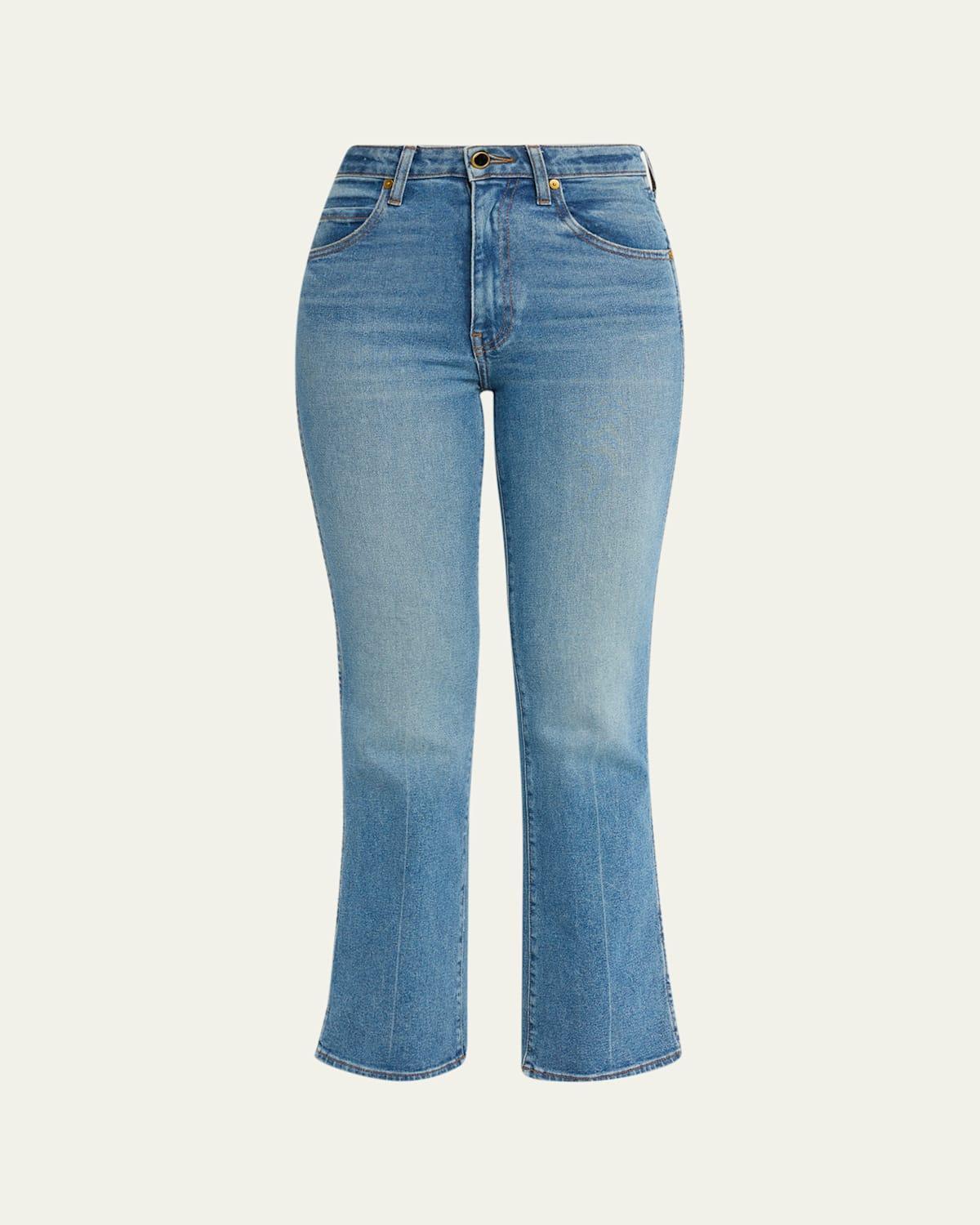 Khaite Vivian New Bootcut Flare Jeans Vintage Blue 32 product image