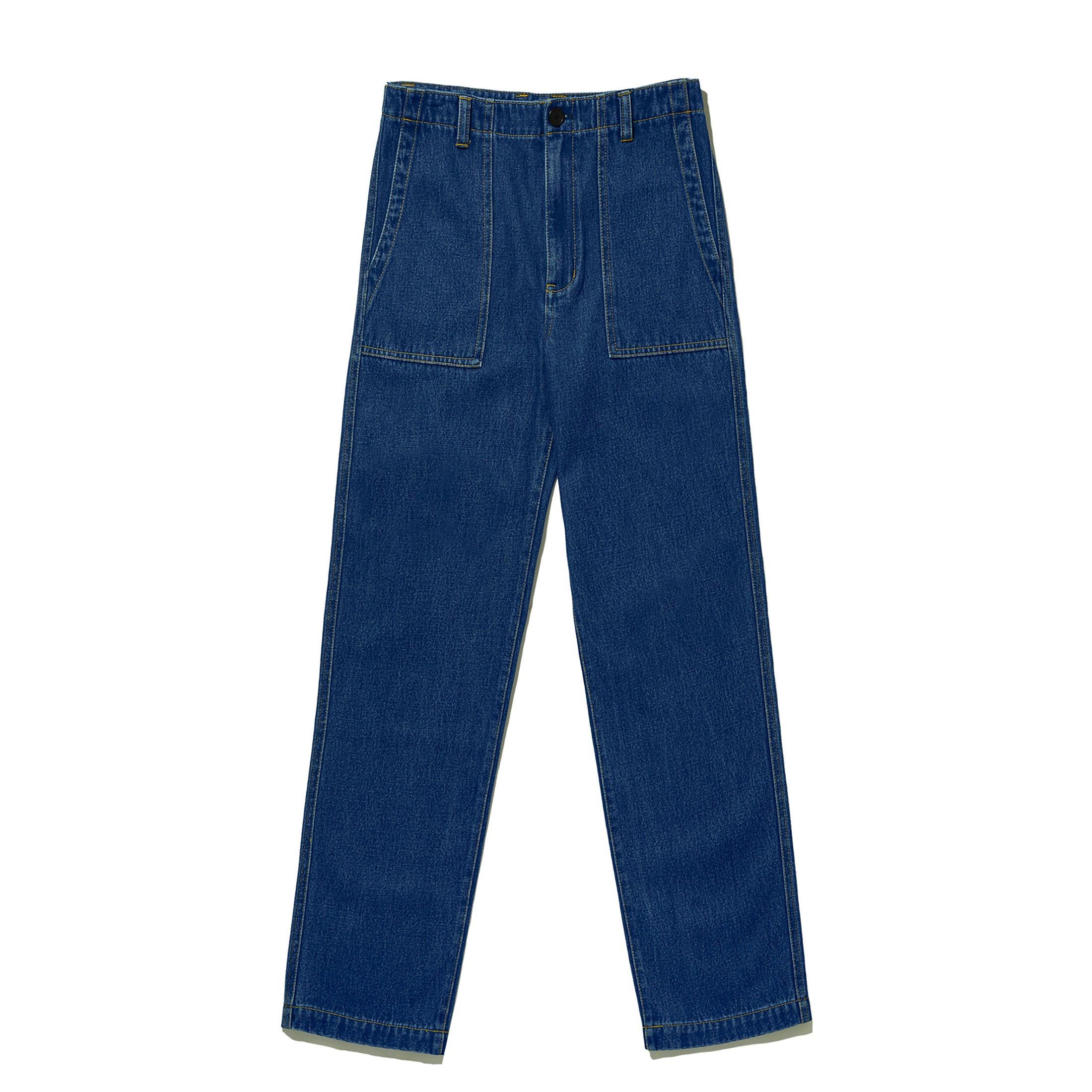 The Denim City Pants - Dark Denim Female Product Image