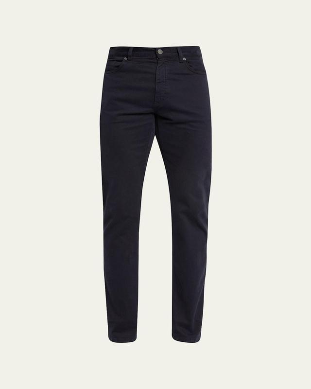 Mens Gabardine Cotton-Blend Pants Product Image