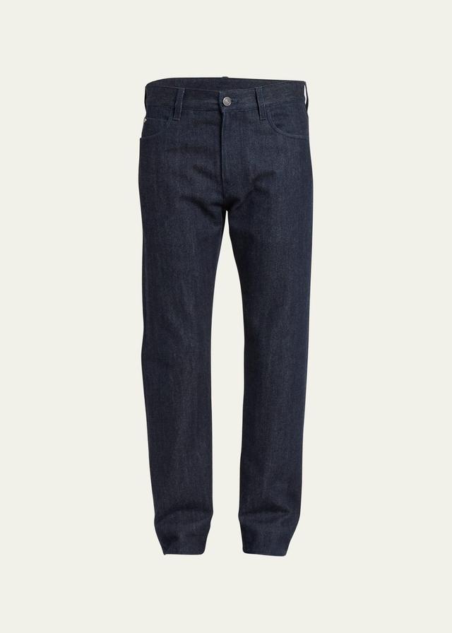 Mens Cashmere-Cotton Denim Jeans Product Image