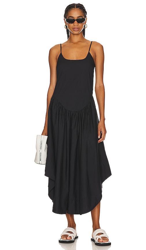 Citizens of Humanity Ari Midi Dress in Black. - size XS (also in L, M, S) Product Image