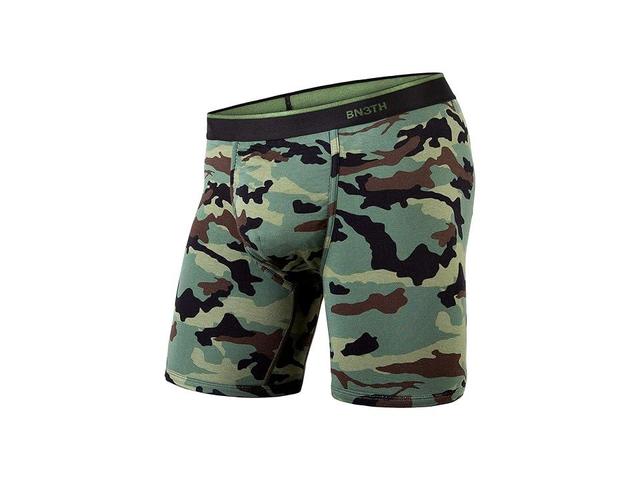 BN3TH Classic Boxer Brief - Print (Camo Green) Men's Underwear Product Image