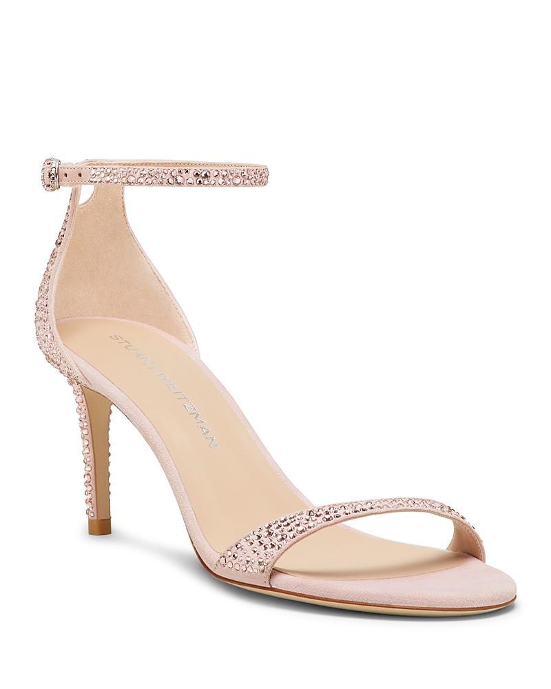 Stuart Weitzman Womens Nudist Shine 75 Sandals Product Image