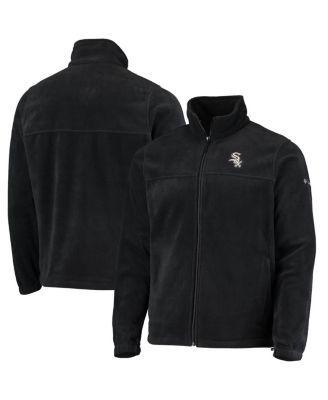 Men's Black Chicago White Sox Full-Zip Flanker Jacket Product Image