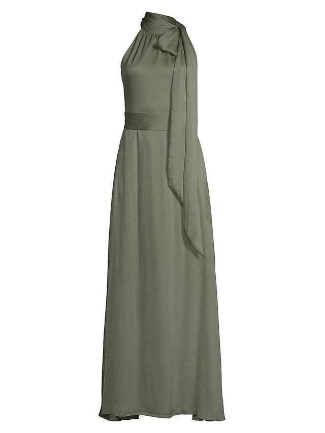 Womens Kayla Tie-Neck Gown Product Image