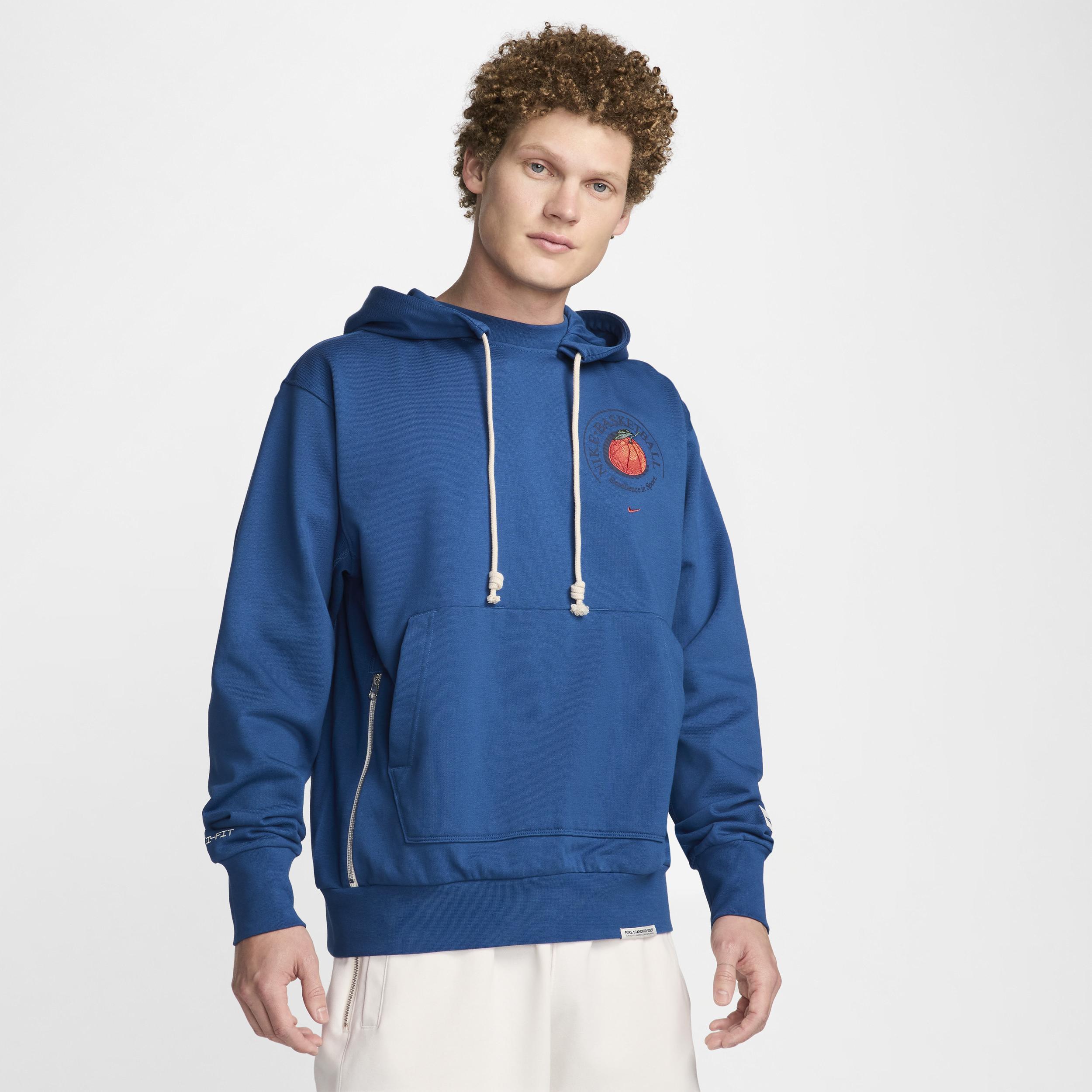 Nike Men's Standard Issue Dri-FIT Basketball Pullover Hoodie Product Image