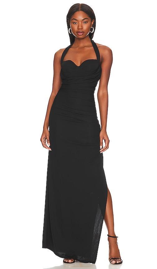 Naima Ruched Maxi Dress Product Image