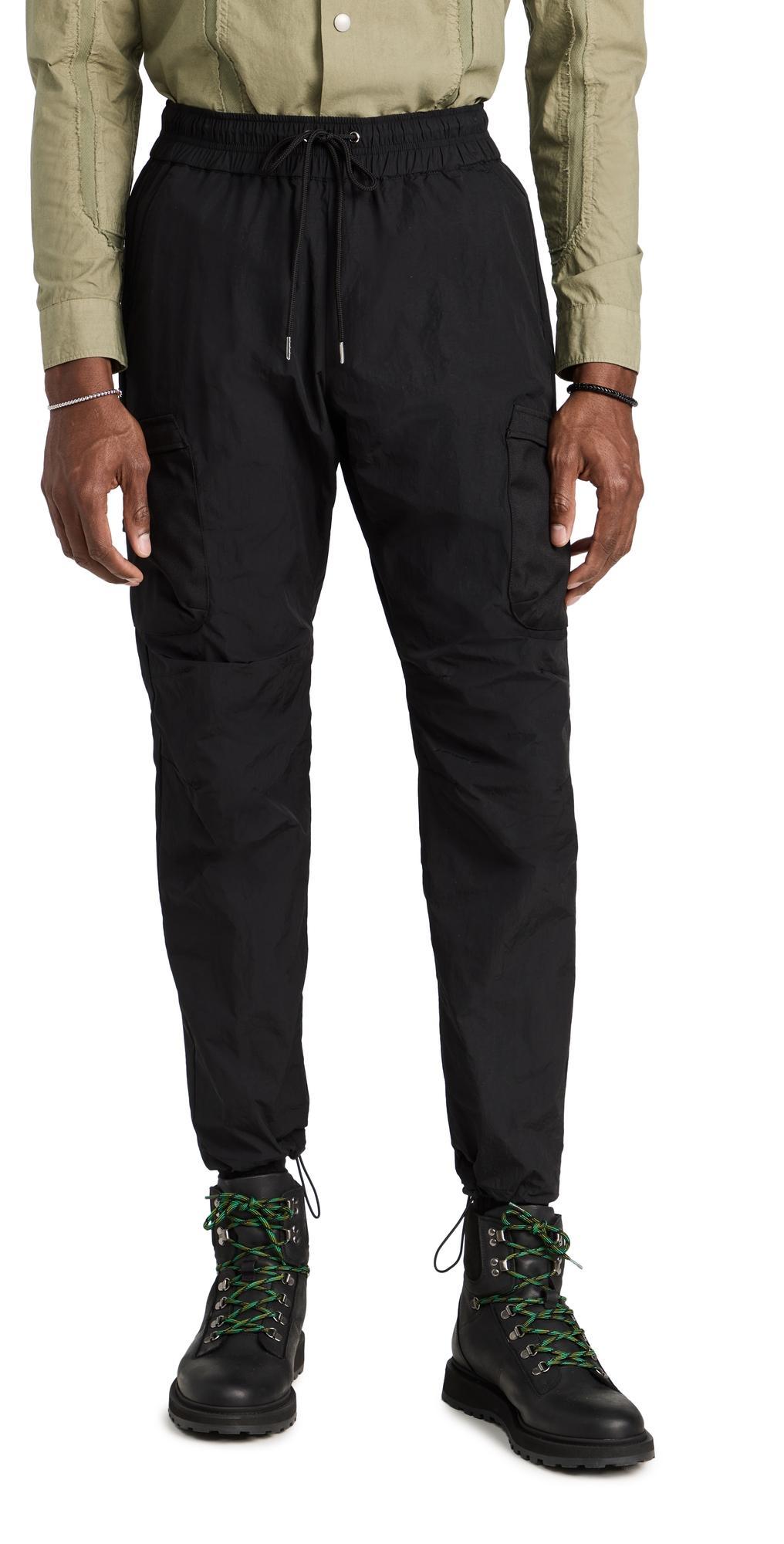 John Elliott High Shrunk Nylon Water Repellent Cargo Pants Product Image