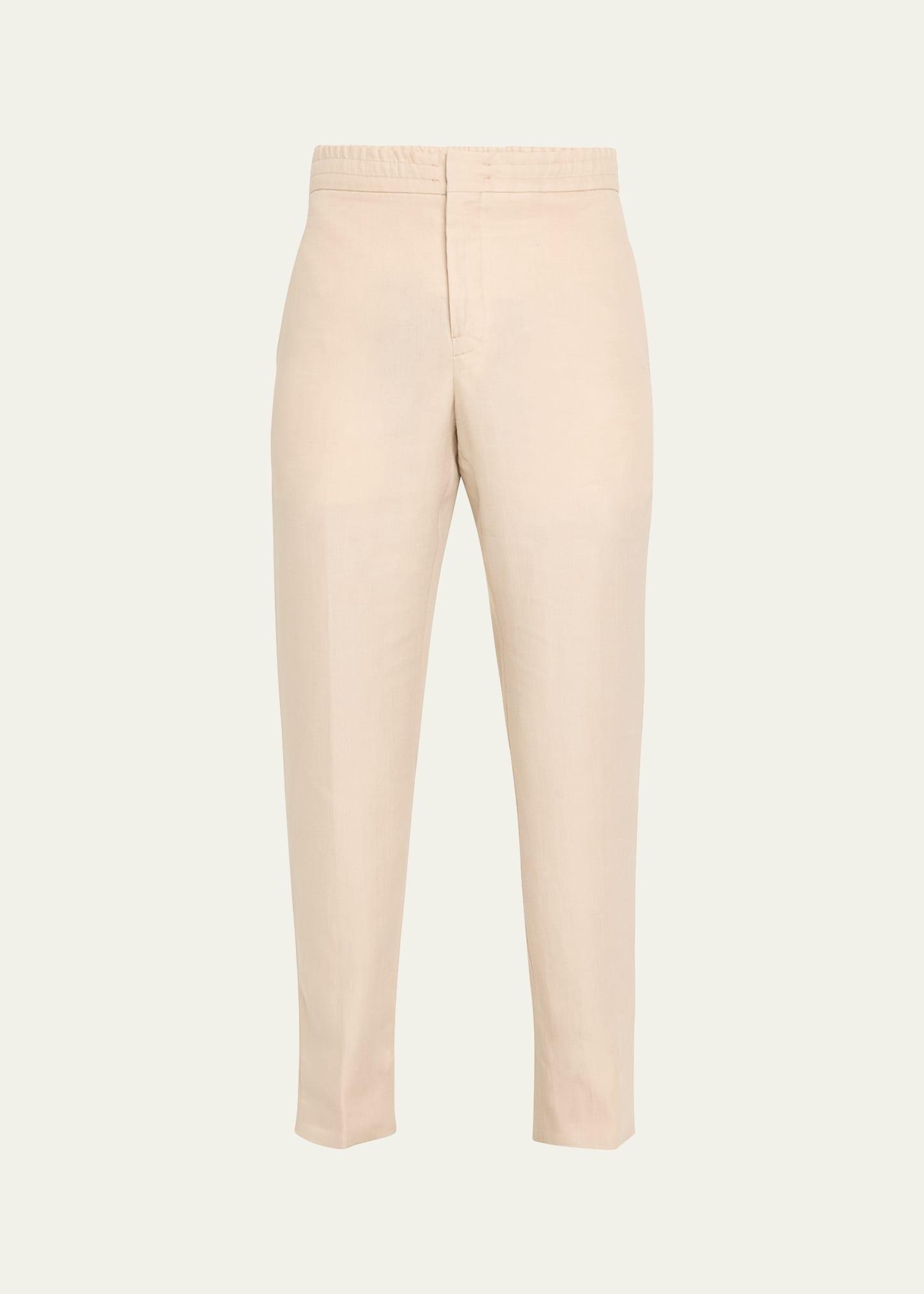 Mens Oasis Linen Trousers Product Image