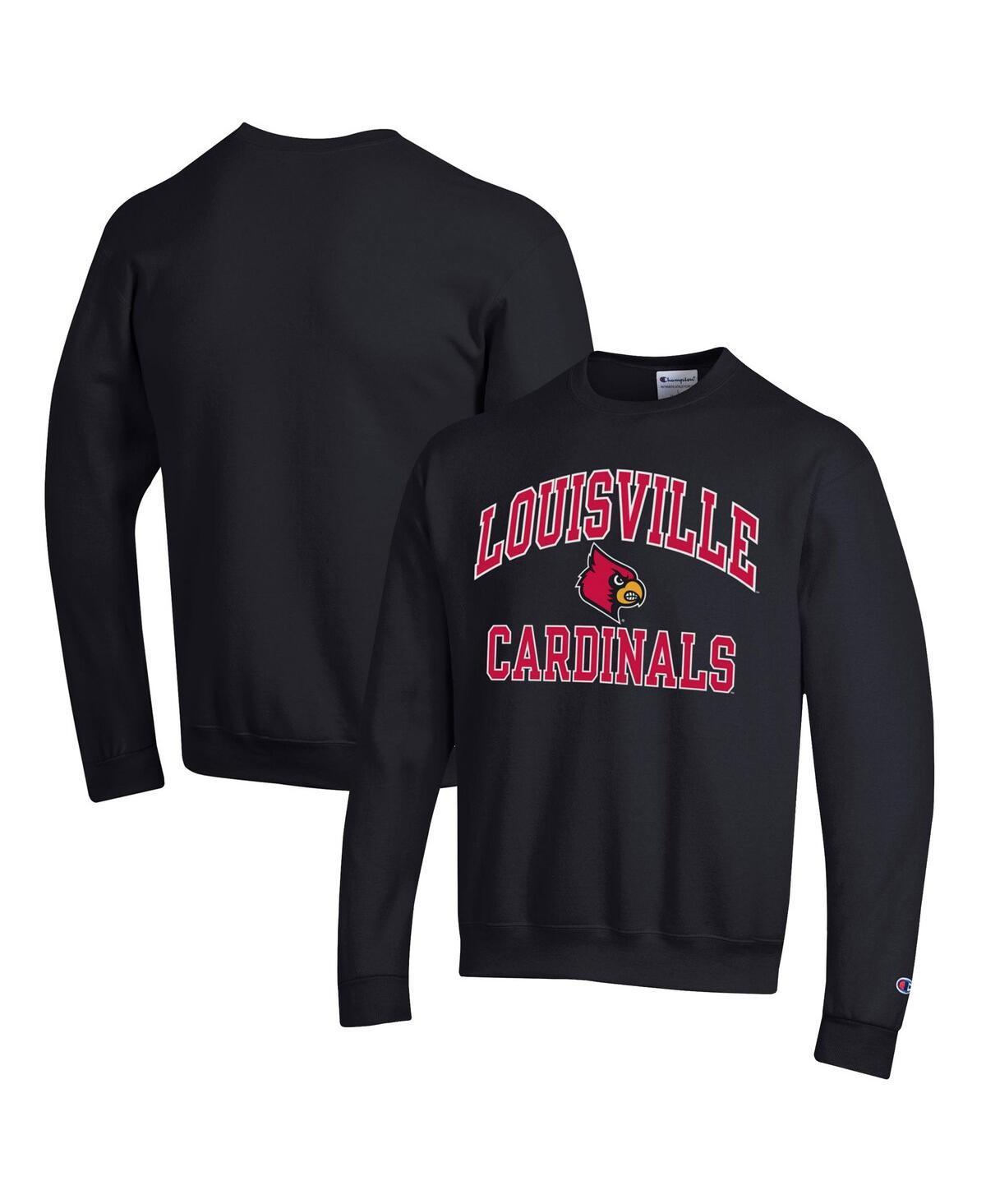 Mens Champion Louisville Cardinals High Motor Pullover Sweatshirt Product Image