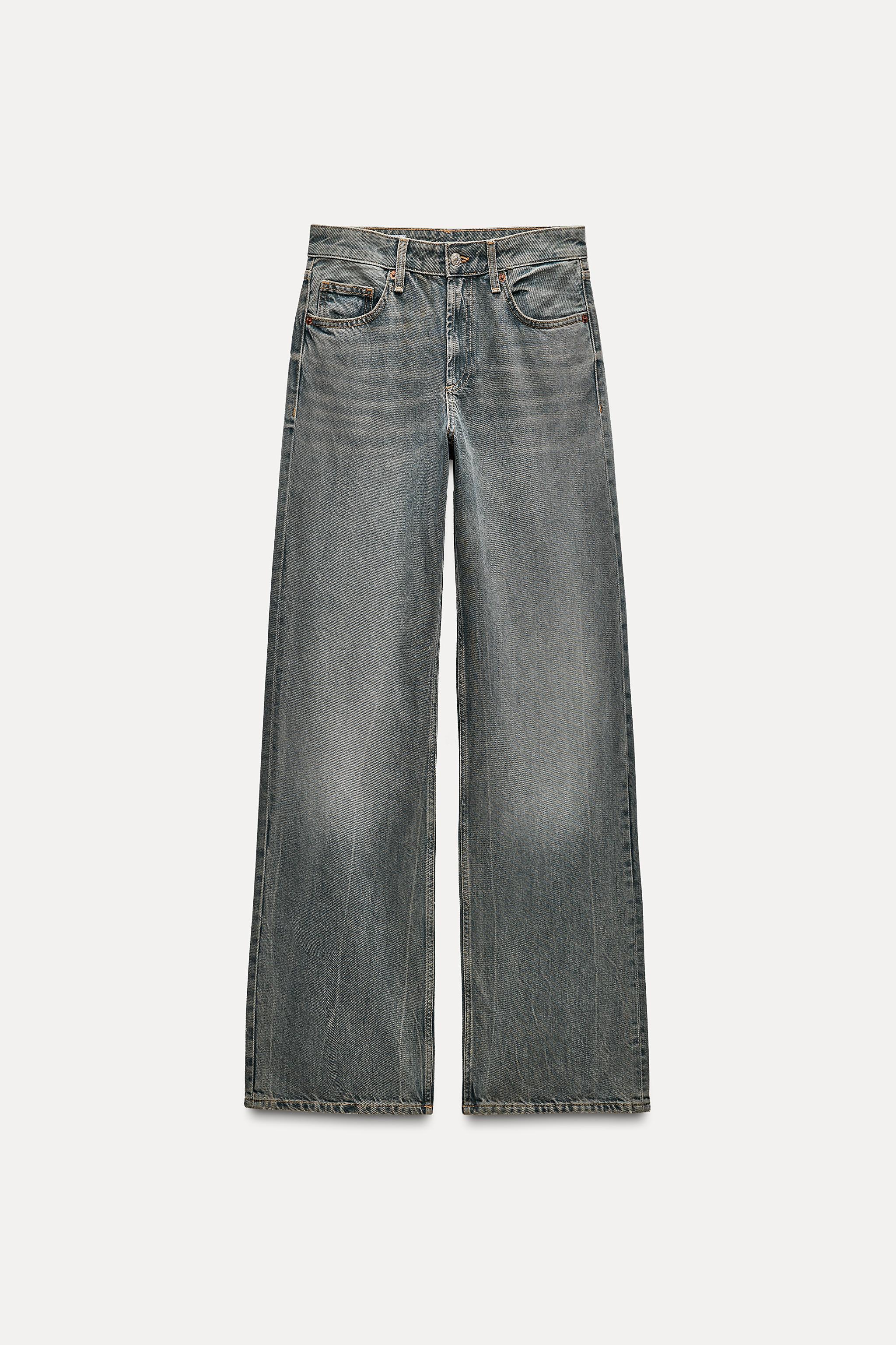 TRF MID-RISE WIDE LEG JEANS Product Image