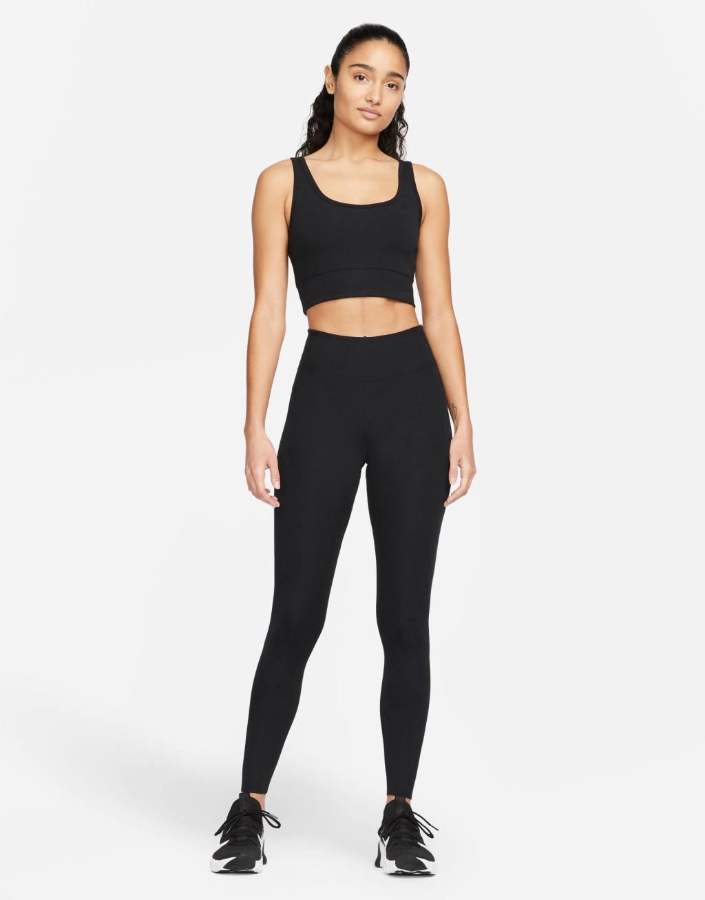 Nike Training Dri-FIT One Luxe ribbed tank top Product Image