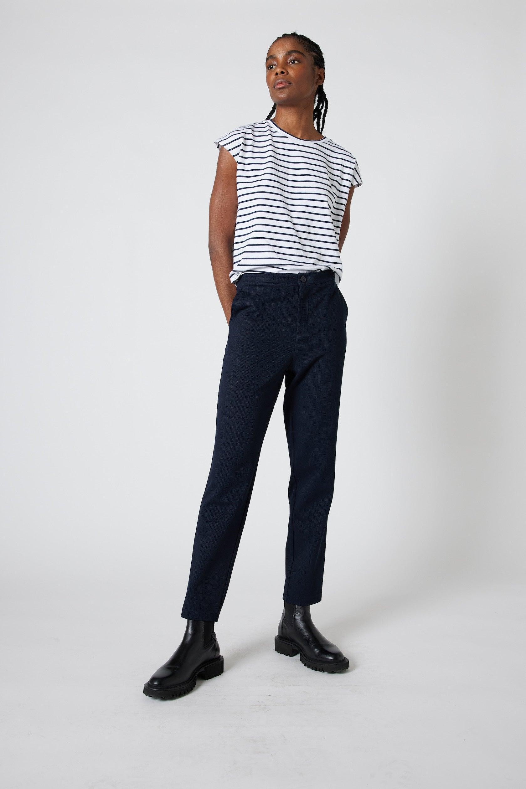 The Textured Comfort Trouser Product Image