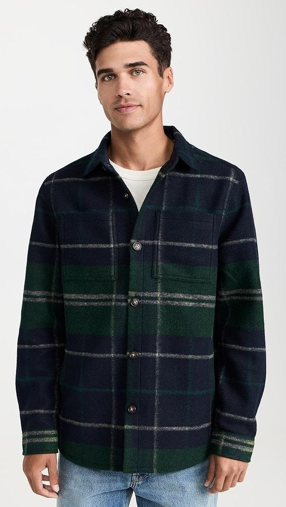 Barbour Barbour Chapter Tailored Check Overshirt | Shopbop Product Image