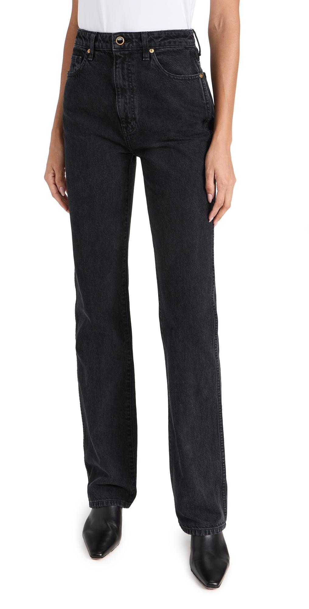 Womens Danielle Straight-Leg Jeans Product Image