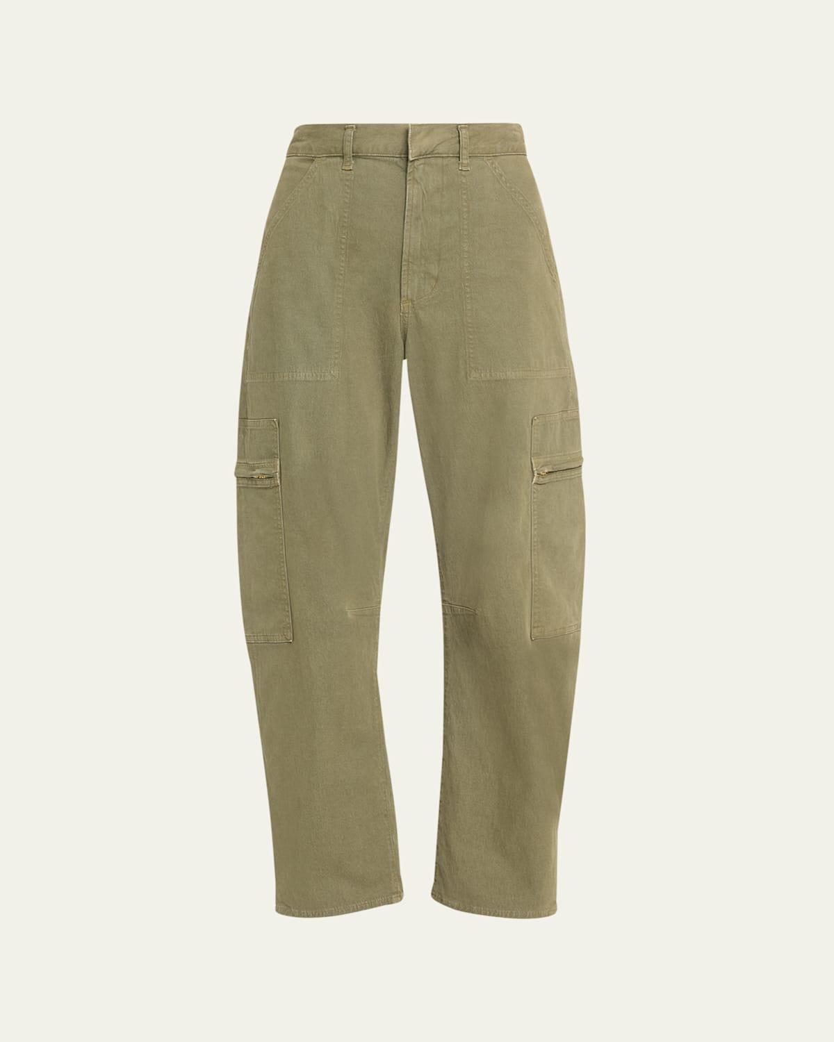 Womens Marcelle Cotton Cargo Pants Product Image