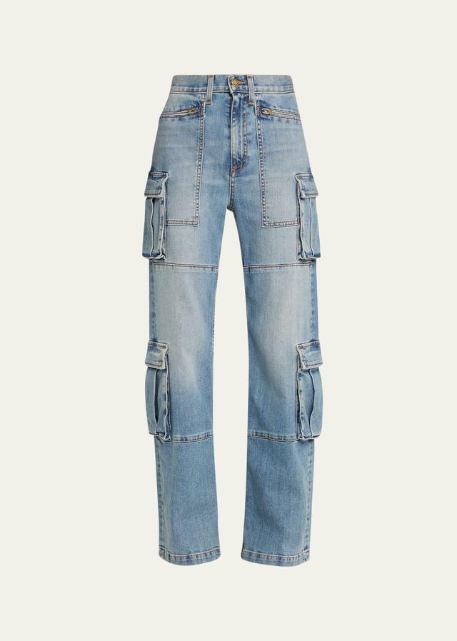 Ramy Brook Giana Cargo Jeans Product Image