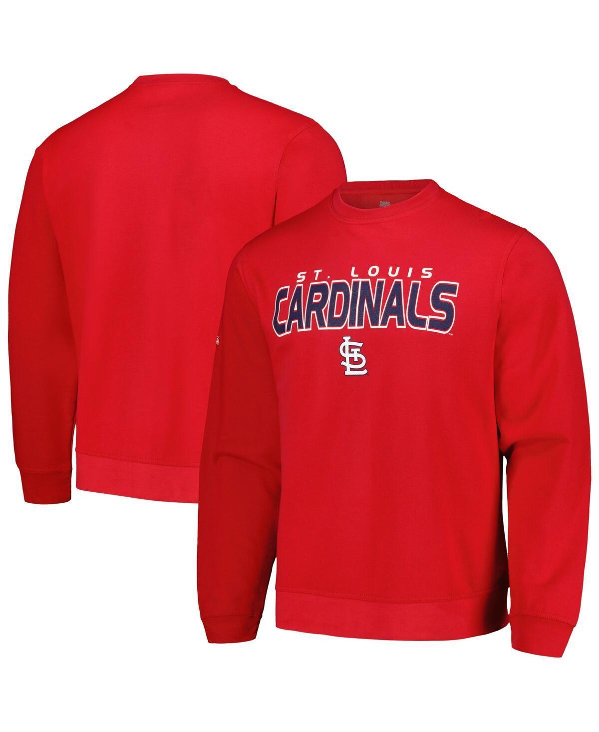 Mens Stitches St. Louis Cardinals Pullover Sweatshirt Product Image