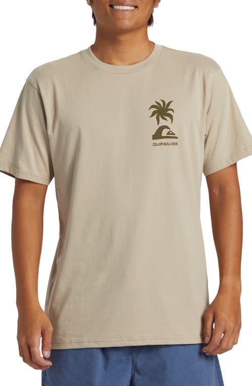 Quiksilver Tropical Breeze Organic Cotton Graphic T-Shirt Product Image