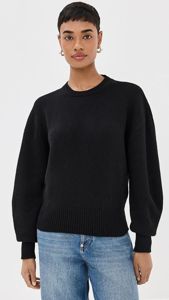 Another Tomorrow Cashmere Knit Sweatshirt | Shopbop Product Image