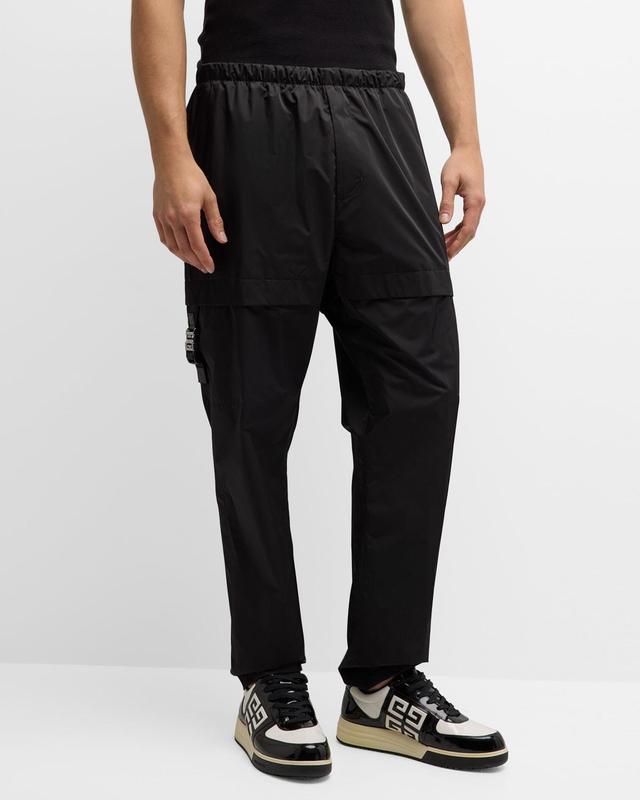 Givenchy Black Buckle Cargo Pants  - 001-BLACK - Size: IT 52 - Gender: male Product Image