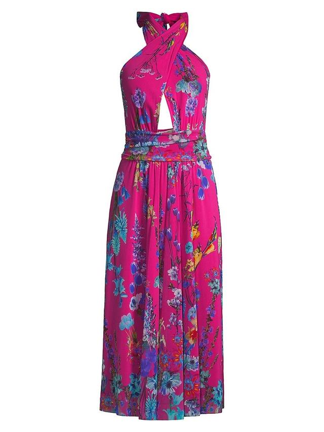 Womens Abito Printed Midi-Dress Product Image