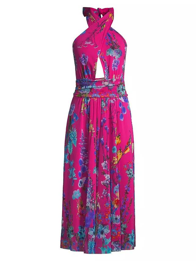 Abito Printed Midi-Dress Product Image