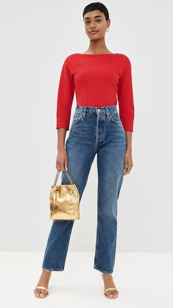 AGOLDE 90s Pinch Waist: High Rise Straight Jeans | Shopbop Product Image