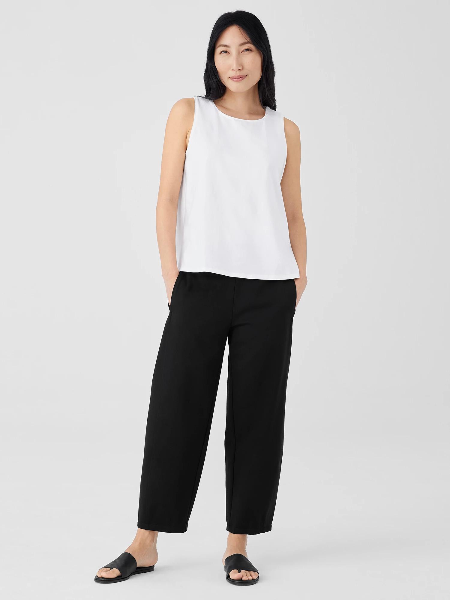 EILEEN FISHER Washable Flex Ponte Lantern Pantfemale Product Image