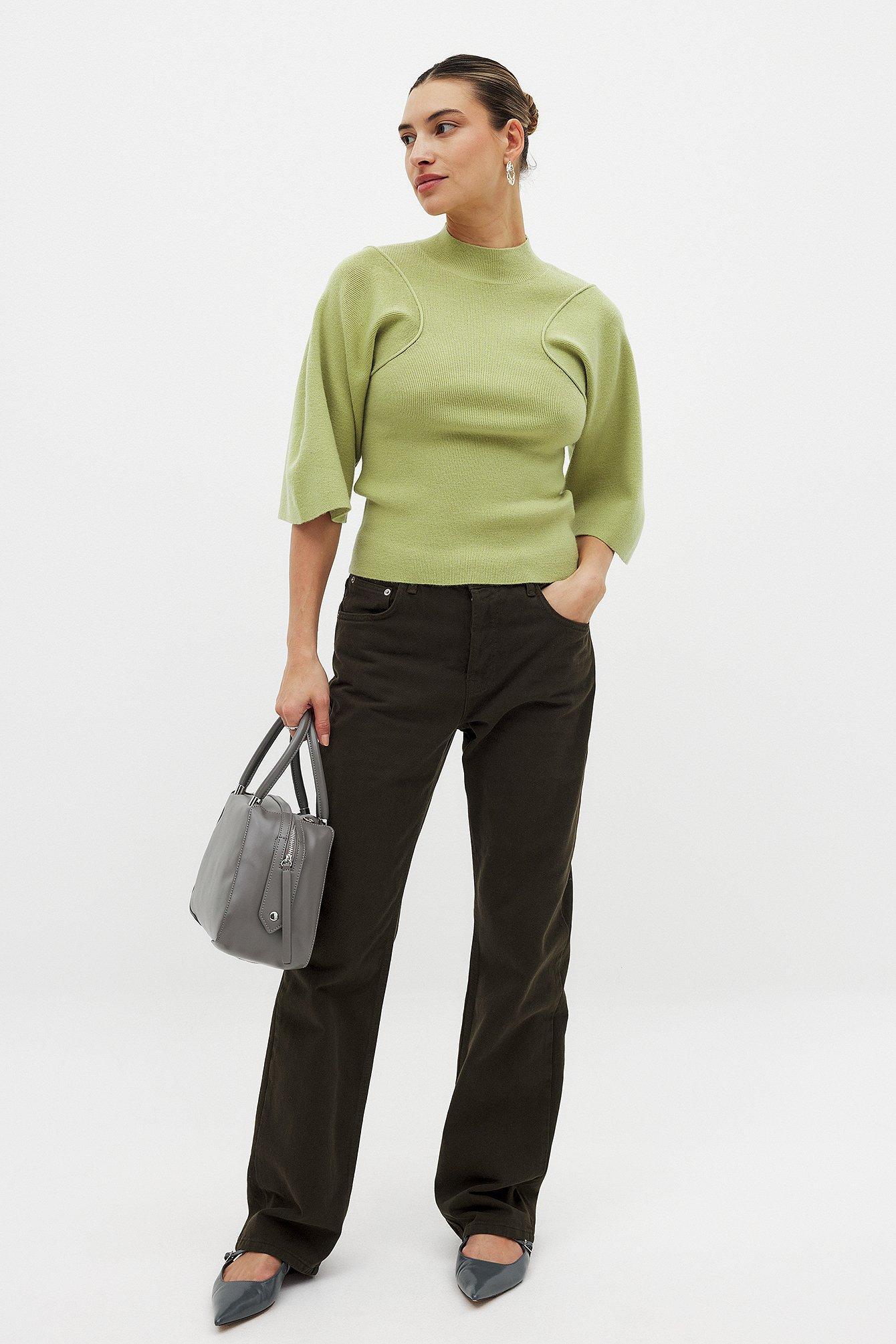 Knitted Turtle Neck Sweater product image